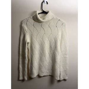Sundance women’s  Ivory Knit Cowl Neck Sweater XSP